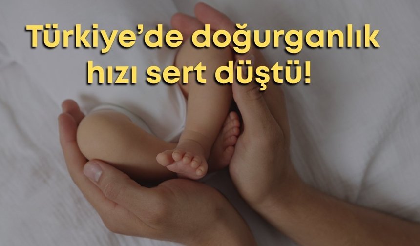 Türkiye’de doğurganlık hızı sert düştü! Antalya da etkileniyor