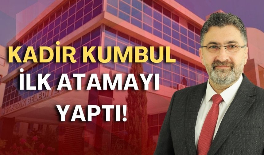 Kadir Kumbul, ilk atamayı yaptı! Mehmet Balık'ın yerine gelen isim belli oldu