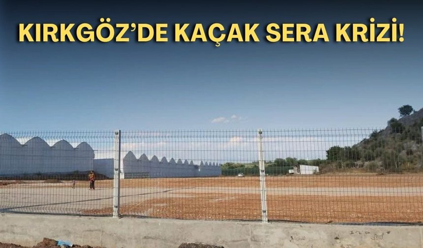 Antalya'nın su kaynağı Kırkgöz'e yapılan seranın yıkımı yine ertelendi! Ak Partili başkan ziyaret etmişti