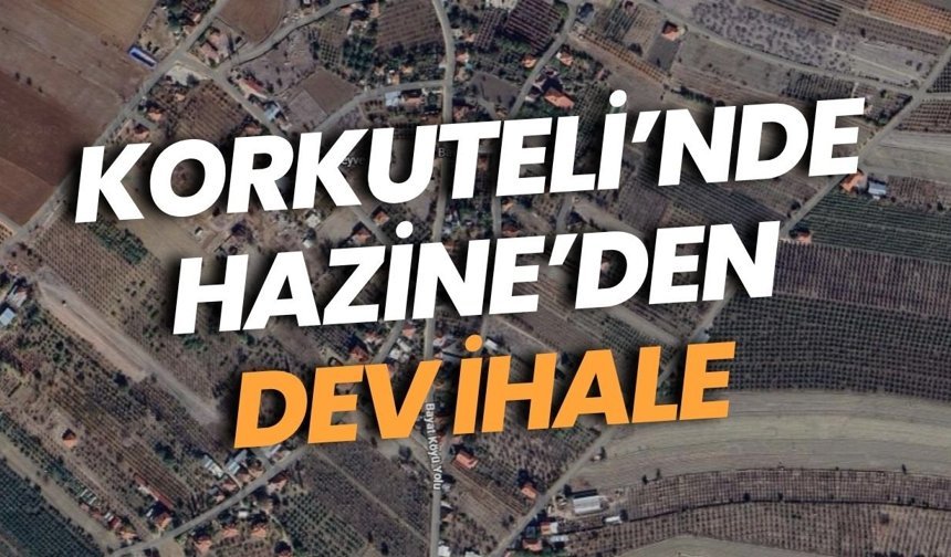 Korkuteli’nde Hazine’den dev ihale: 25 taşınmaz, enerji alanları ve hurda araçlar satışta