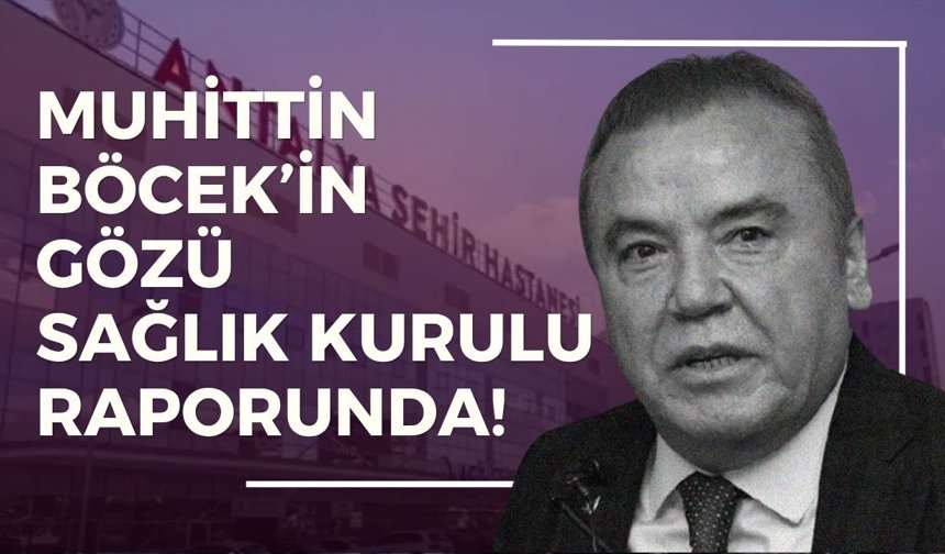 Muhittin Böcek’in gözü Sağlık Kurulu'nda!