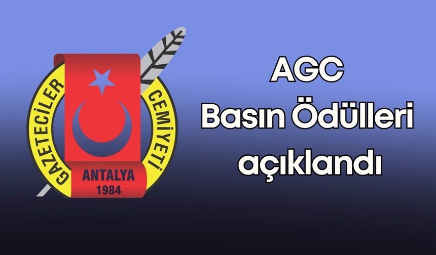 AGC 2025 Basın Ödülleri açıklandı