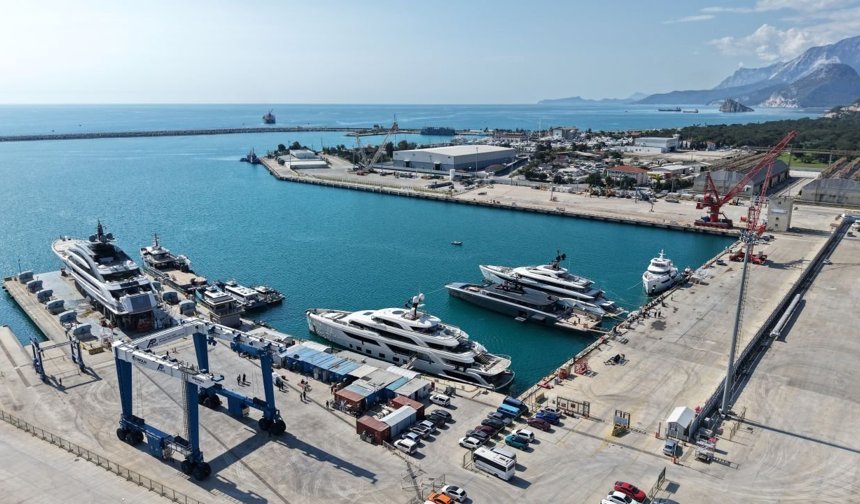 Antalya’dan dünya çapında rekor: Lüks yat üretiminin merkezi olduk