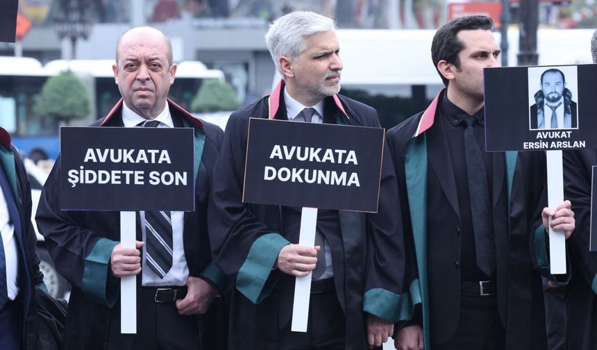 Avukatlara yönelik şiddete tepki: Barolar Meclis’e yürüdü