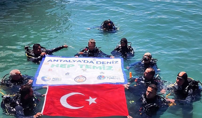 Manavgat'ta deniz artık hep temiz!