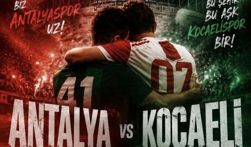 Antalyaspor'dan Kocaelispor'a büyük jest!