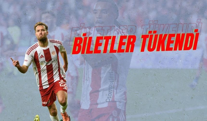 Antalyaspor için sezonun en önemli maçı! Biletlerin yüzde 98’i tükendi