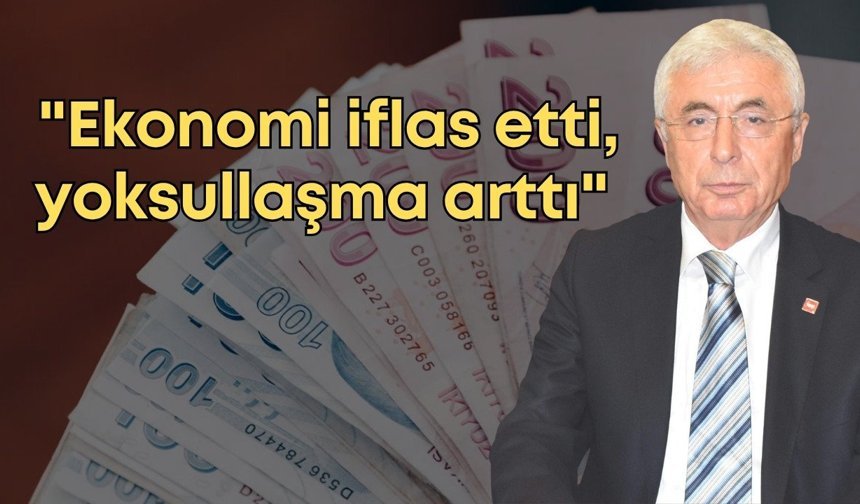 Nail Kamacı: "Enflasyon iflas etti, yoksulluk arttı"