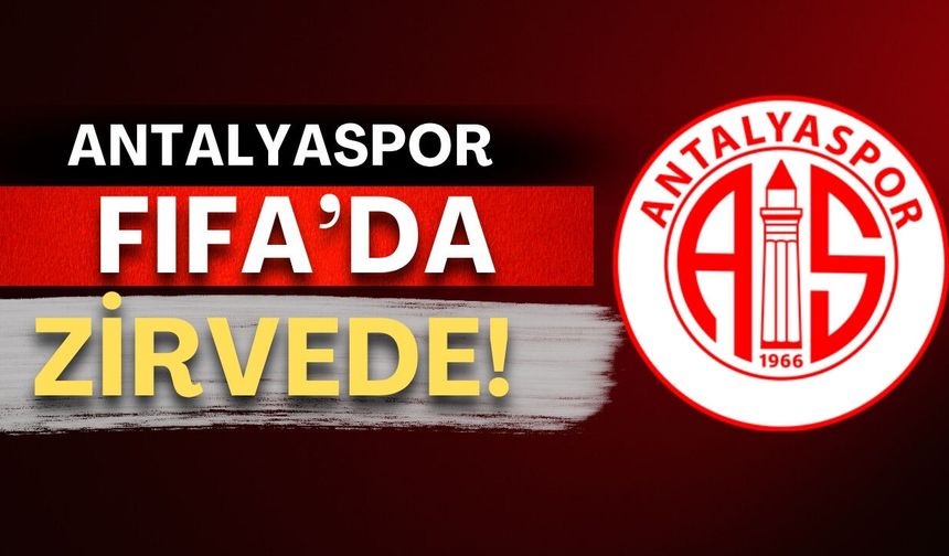 Antalyaspor FIFA’da zirvede! Küme düştü, dosyalar patladı