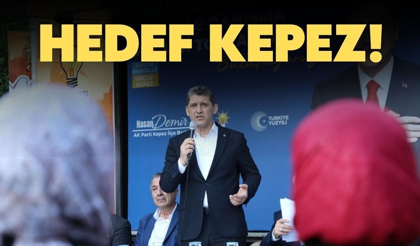 Ak Parti gözünü Kepez’e dikti! Ali Çetin sahada