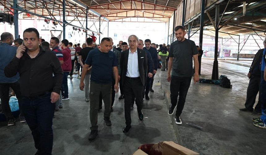 Mesut Kocagöz bayram denetiminde