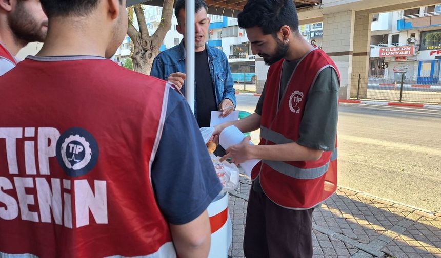 TİP Antalya’da turizm çalışanlarıyla buluştu