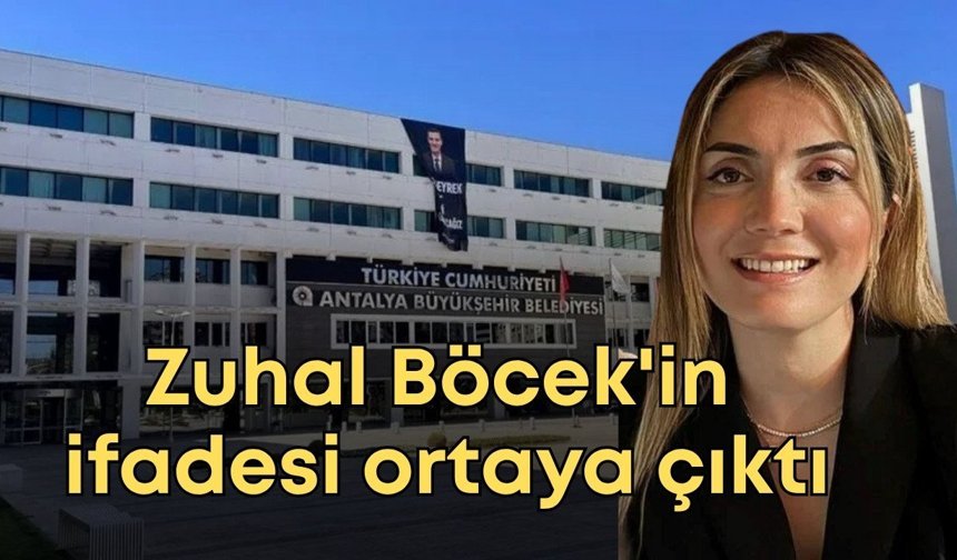 Zuhal Böcek'in ifadesi ortaya çıktı: 75 milyon liralık aklama iddiası