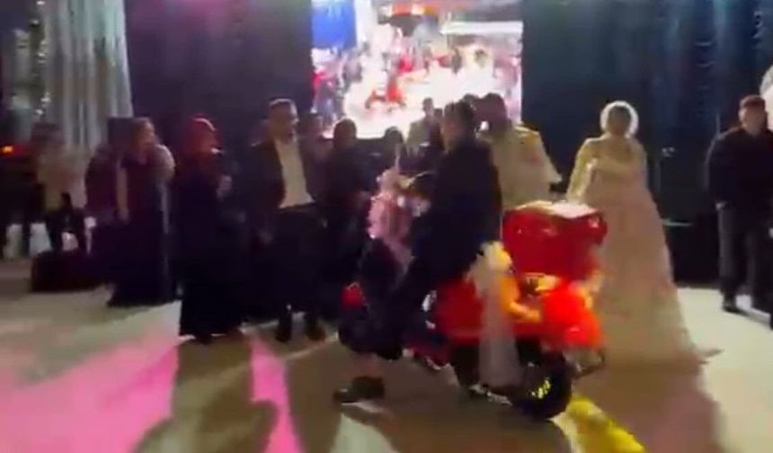 Burdur’da damada takı takılmadı motosiklet hediye edildi
