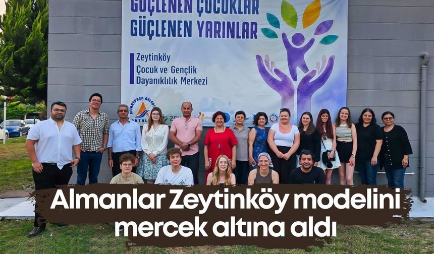 Alman akademisyenler Muratpaşa’nın Zeytinköy modelini mercek altına aldı