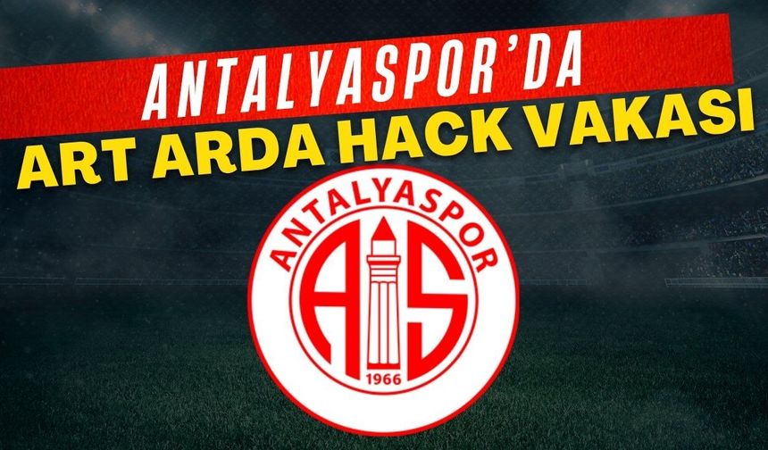 Antalyaspor’da art arda hack vakası: Eski başkanların hesapları çalındı