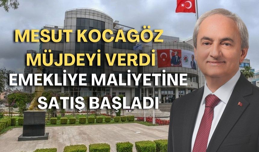 Mesut Kocagöz müjdeyi verdi: Emekliye maliyetine satış başladı