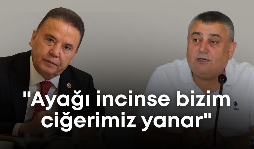 İsa Yıldırım'dan Muhittin Böcek'e destek: "Ayağı incinse bizim ciğerimiz yanar"