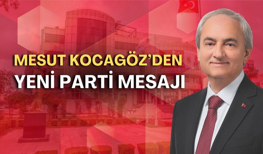 Kepez Meclisi'nde kritik oturum: Mesut Kocagöz’den yeni parti mesajı!
