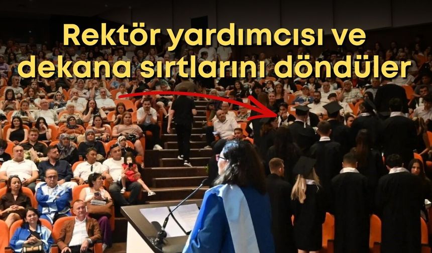 Akdeniz İletişim'de mezuniyet krizi! Rektör yardımcısı ve dekana sırtlarını döndüler