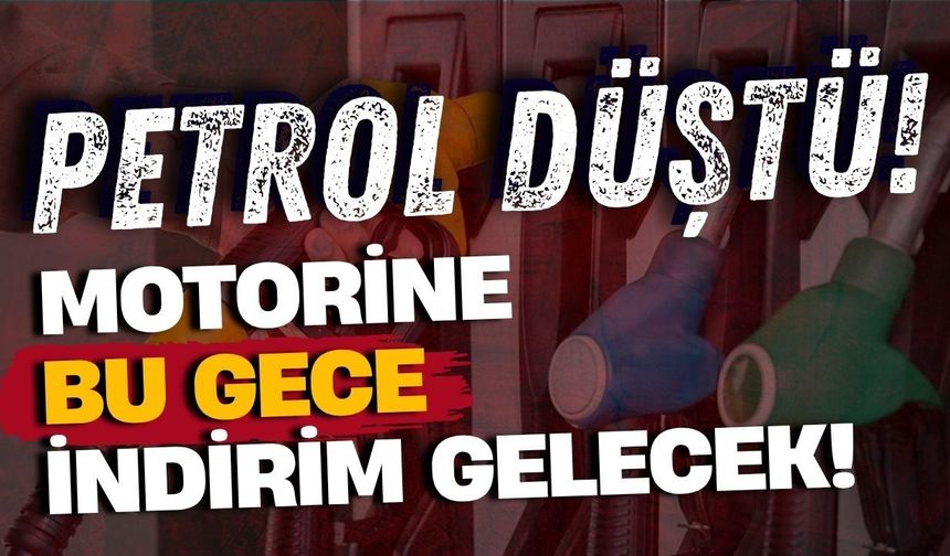 Motorine bu gece indirim gelecek! İllere göre motorin fiyatı