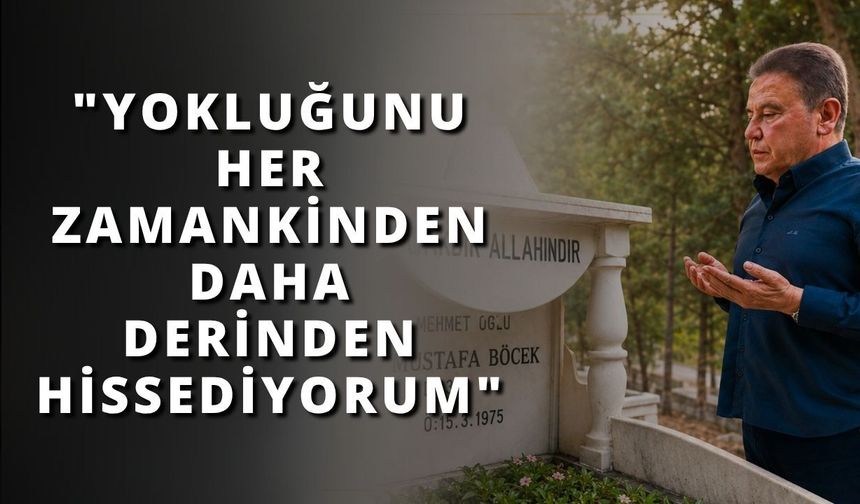 Muhittin Böcek babasını unutmadı: "Yokluğunu her zamankinden daha derinden hissediyorum"