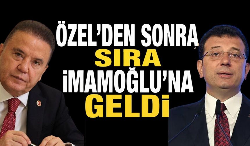 Böcek, “1 kuruş para verdiysem şerefsizim” demişti! Özel’den sonra sıra İmamoğlu’na geldi