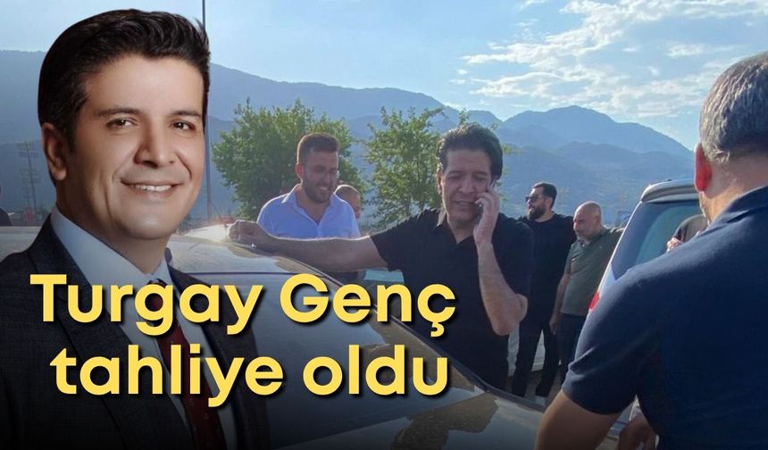 Cezaevinden çıkan Turgay Genç'i yakınları karşıladı