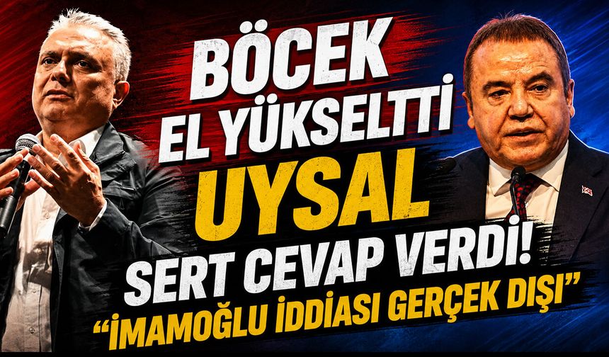 Böcek'in İmamoğlu iddiasında işaret ettiği Ümit Uysal yargıya başvuracak