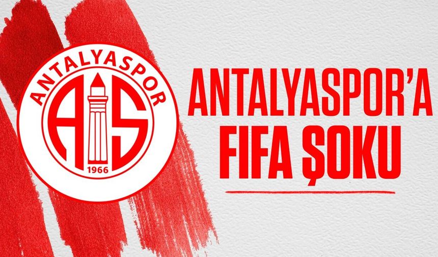 Antalyaspor’un eli kolu bağlandı! FIFA’dan sert yaptırım