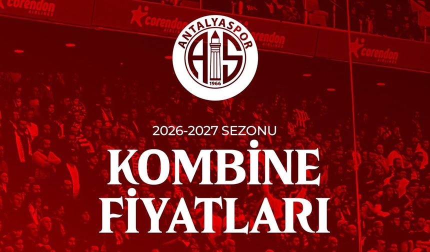 Antalyaspor kombine satışları 17 Temmuz'da başlıyor