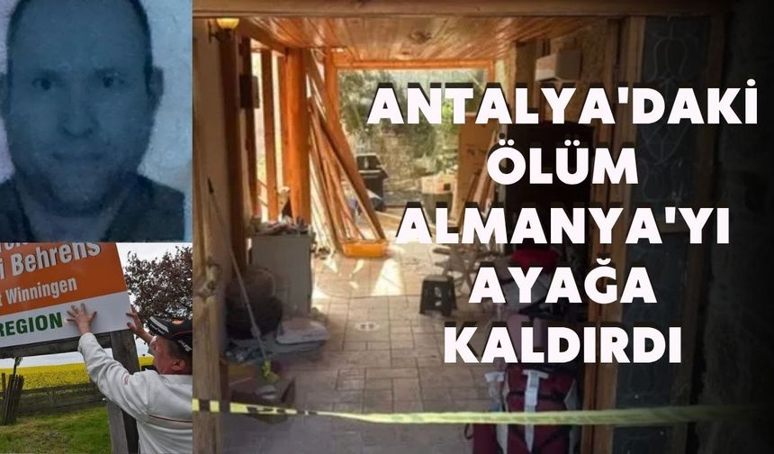 Kaleiçi'ndeki Alman milyonerin ölümünde yeni gelişme! Çocukları "Cinayet" dedi, eve baskın