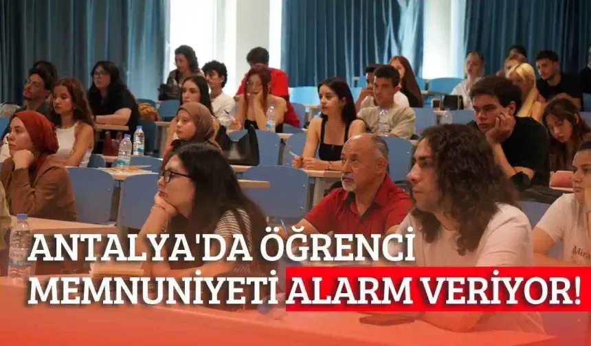 Antalya öğrenci dostu şehirler sıralamasında geriledi!