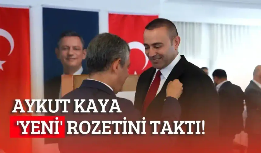 Aykut Kaya 'YENİ' rozetini taktı, hedefini açıkladı!