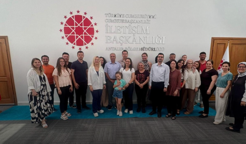 İletişim Başkanlığı Antalya Bölge Müdürlüğü'nde ilk yardım eğitimi