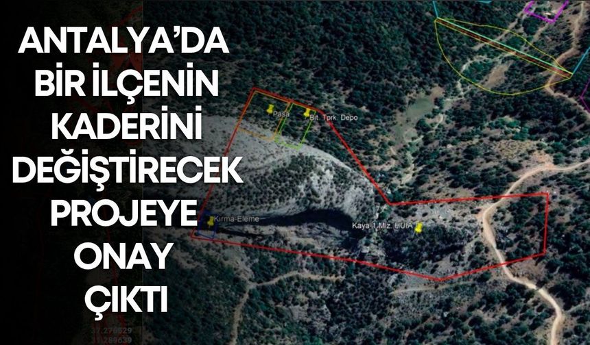 Antalya’da bir ilçenin kaderini değiştirecek projeye onay çıktı!