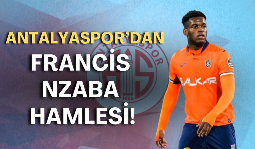 Antalyaspor'dan Francis Nzaba hamlesi! Transferi sosyal medya ele verdi