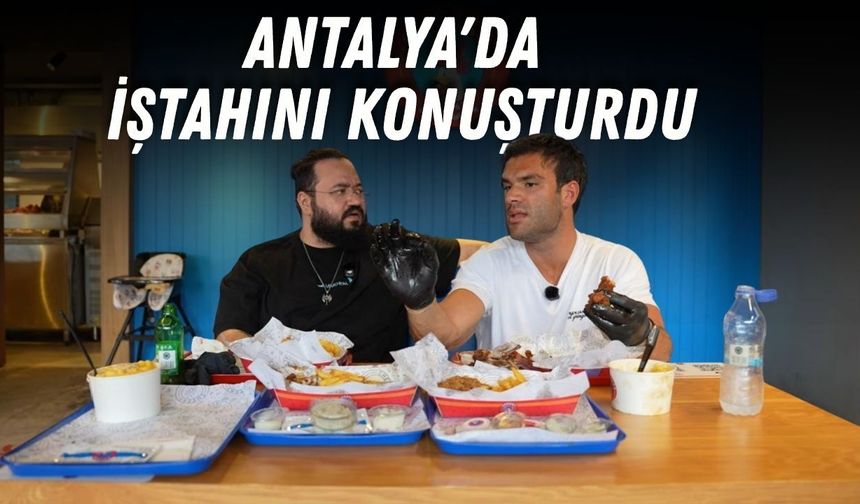 Jahrein davet etti, Mert Albayrak Antalya'da yedi!