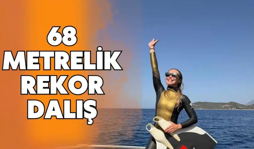 Kaş'ın derinliklerinden şampiyonluk çıktı! Şahika Ercümen fark attı