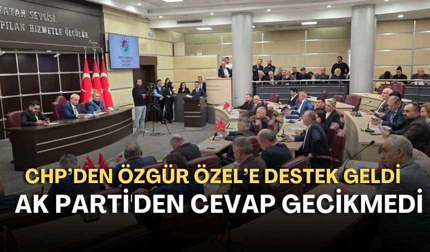Kepez'de tansiyon yükseldi: CHP’den Özgür Özel’e destek geldi, AK Parti'den cevap gecikmedi