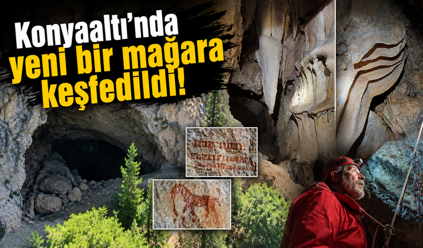 Konyaaltı’nda yeni bir mağara keşfedildi!