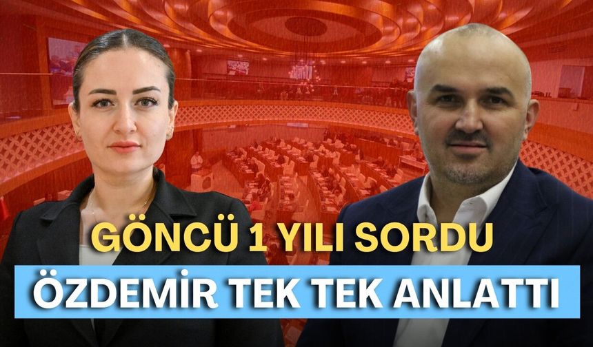 Antalya Büyükşehir'de tansiyon yükseldi! Göncü 1 yılı sordu, Özdemir tek tek anlattı