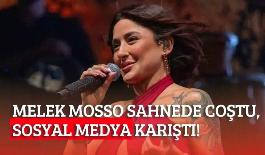 Melek Mosso'nun Antalya sahnesi olay oldu! Eleştirilere tek tek cevap verdi