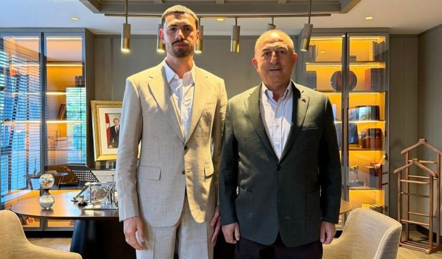 Merih Demiral, Devlet Bahçeli ve Mevlüt Çavuşoğlu ile bir araya geldi