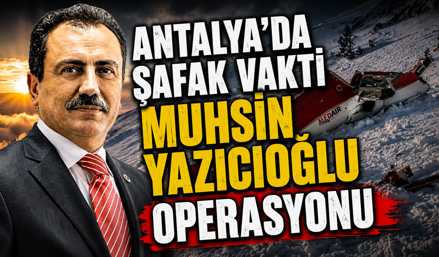 Antalya’da şafak vakti Muhsin Yazıcıoğlu operasyonu: Binbaşılar gözaltında!