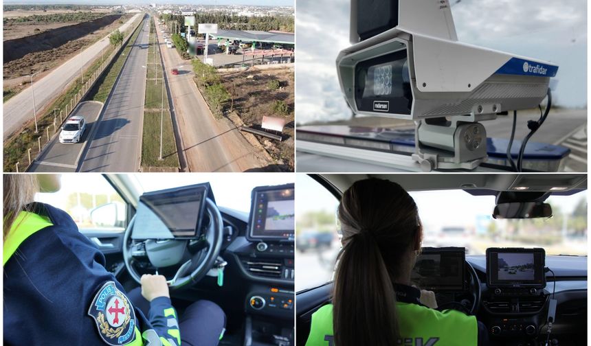 Antalya’da Kardeşkentler Caddesi’nde 24 saat radar denetimi