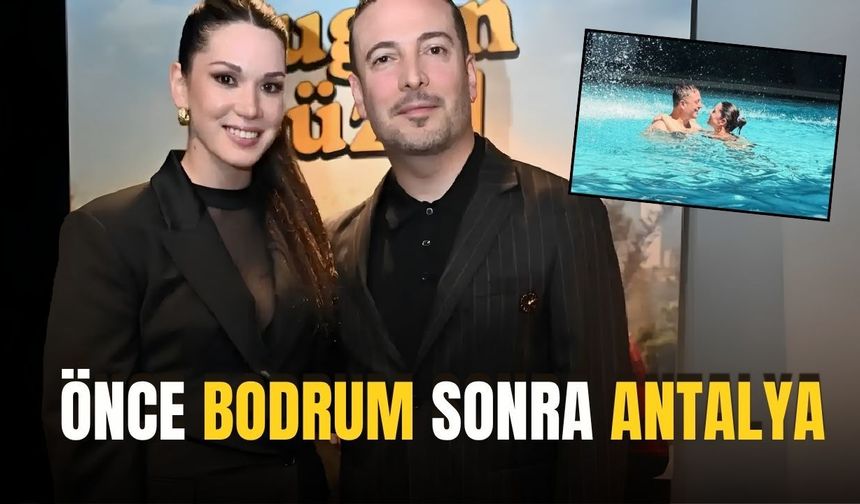 Oğuzhan Koç ve Hazal Subaşı'nın Antalya tatili olay oldu! Hayranlarından yorum yağdı