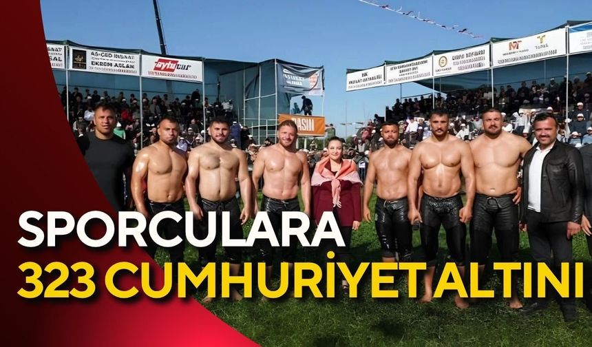 Antalya Büyükşehir'den sporculara 323 cumhuriyet altını: İşte altın alacakların tam listesi