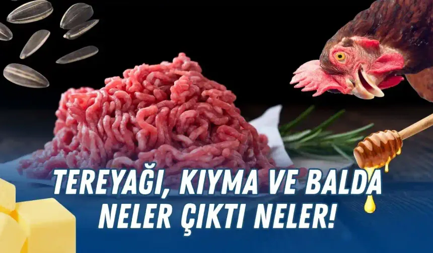 Tereyağı, kıyma ve balda neler çıktı neler! Antalya'da gıda skandalı