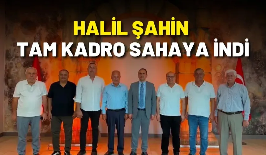 Aksu’da siyaset yeniden ısınıyor: Halil Şahin tam kadro sahaya indi